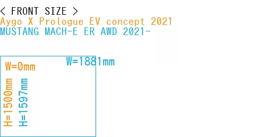 #Aygo X Prologue EV concept 2021 + MUSTANG MACH-E ER AWD 2021-